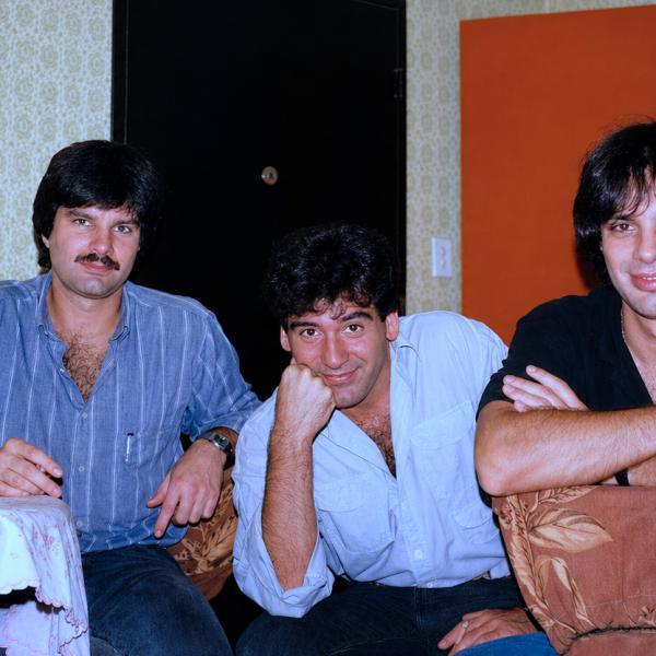 Myself, our best friend Daniel Mazzitelli and Andrés.